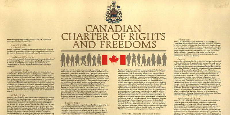  قانون حقوق و آزادی فردی کانادا