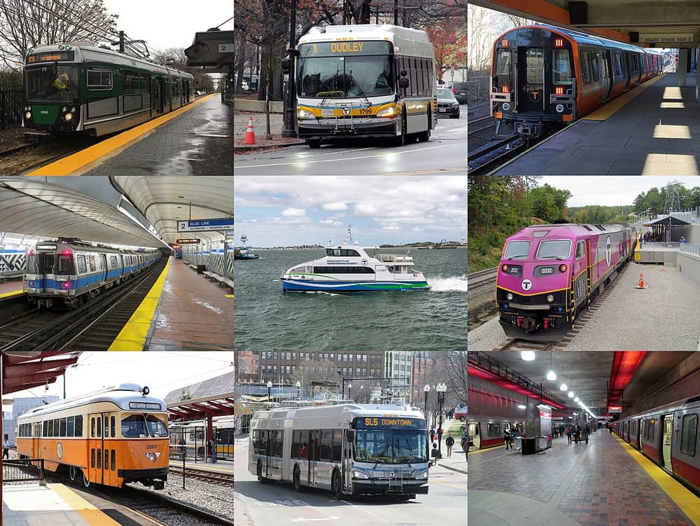 سیستم حمل و نقل عمومی بوستون